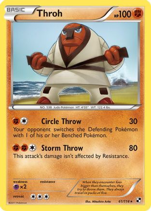Throh Black and White - Rare