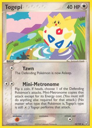 Togepi 050 Team Rocket Returns - Uncommon