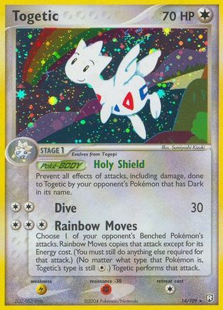 Togetic 014 - Reverse Holofoil Team Rocket Returns - Holo Rare