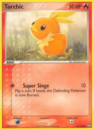 Torchic 067 Power Keepers - Common