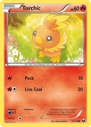 Torchic (15) Dark Explorers - Common
