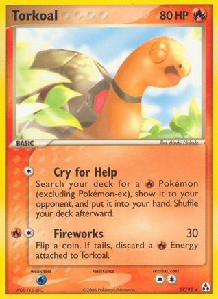 Torkoal Legend Maker - Rare