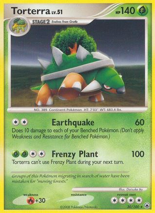 Torterra Majestic Dawn - Rare