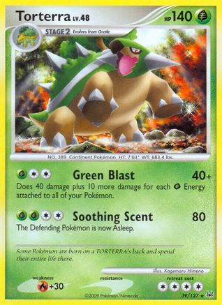 Torterra Platinum - Rare