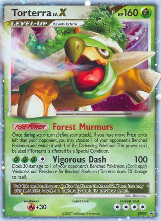Torterra LV.X DP09 - Holofoil Diamond and Pearl Promos - Promo