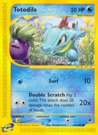 Totodile (134) (134) 134/165 Expedition - Common