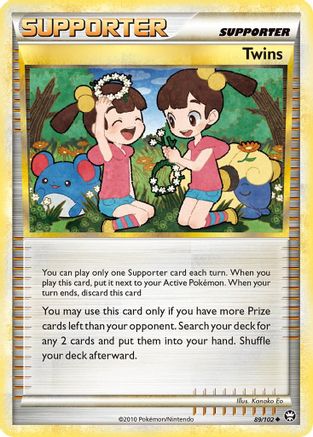 Twins 089 - Reverse Holofoil Triumphant - Uncommon