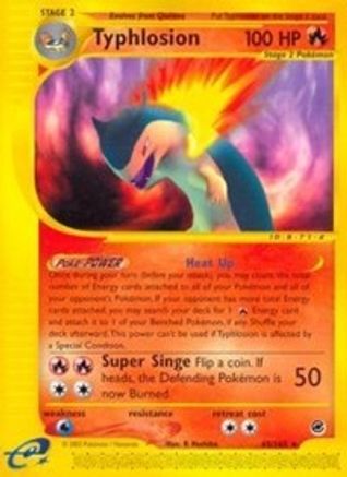Typhlosion (65) - Reverse Holofoil Expedition - Rare