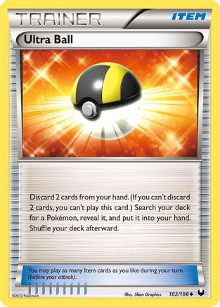 Ultra Ball 102 Dark Explorers - Uncommon