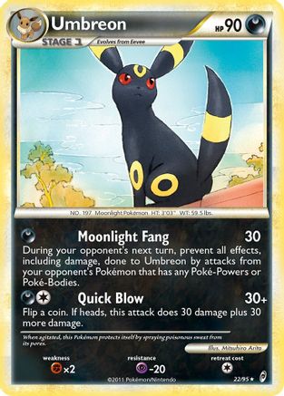 Umbreon - Reverse Holofoil Call of Legends - Holo Rare