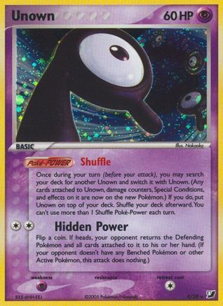 Unown (R) - Holofoil Unseen Forces - Holo Rare