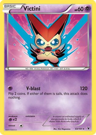 Victini (43) Noble Victories - Rare