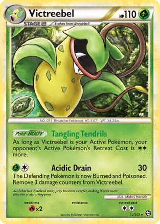 Victreebel - Reverse Holofoil Triumphant - Holo Rare