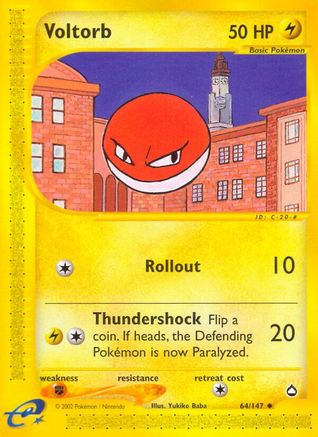 Voltorb (64) Aquapolis - Uncommon