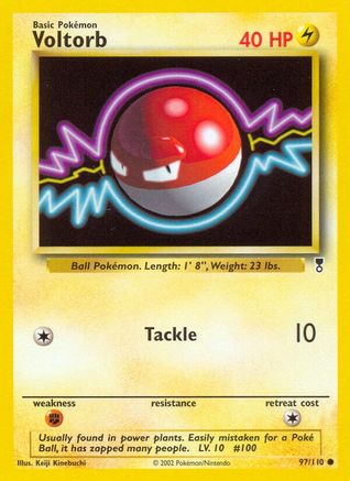 Voltorb - Reverse Holofoil Legendary Collection - Common