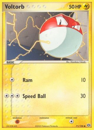 Voltorb - Reverse Holofoil Emerald - Common