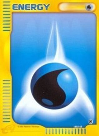 Water Energy 165 - Reverse Holofoil Expedition - Common