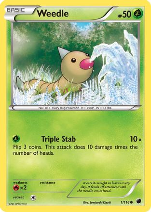 Weedle/116 Plasma Freeze - Common