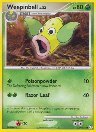 Weepinbell Legends Awakened - Common