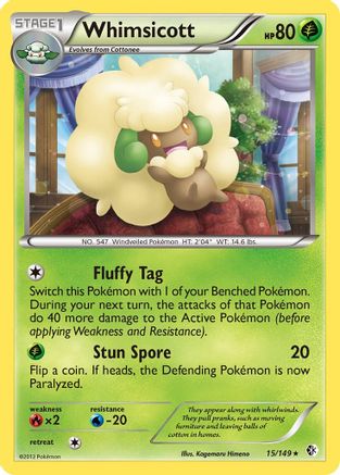 Whimsicott Boundaries Crossed - Rare