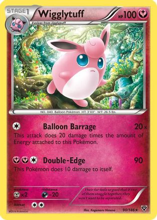 Wigglytuff (90) XY Base Set - Rare