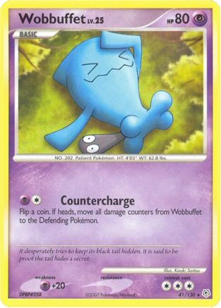 Wobbuffet Diamond and Pearl - Rare