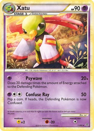 Xatu - Holofoil Unleashed - Holo Rare