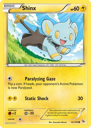 Shinx 032 XY Flashfire - Common