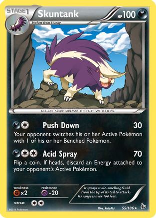 Skuntank 055 XY Flashfire - Rare