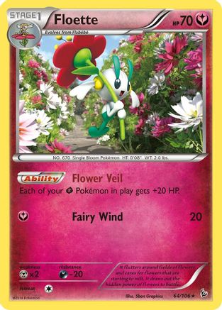 Floette (64) (64) 064 XY Flashfire - Rare