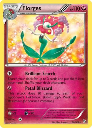 Florges 066 - Holofoil XY Flashfire - Holo Rare
