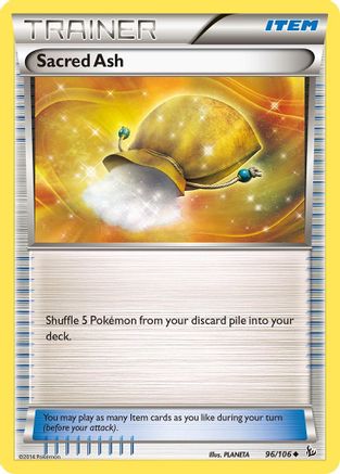 Sacred Ash 096 - Reverse Holofoil XY Flashfire - Uncommon