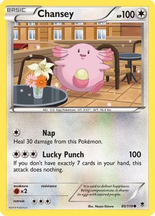 Chansey 080 XY Phantom Forces - Common