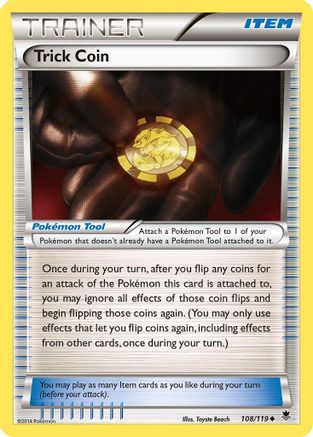 Trick Coin 108 XY Phantom Forces - Uncommon