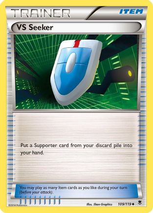 VS Seeker 109 - Reverse Holofoil XY Phantom Forces - Uncommon