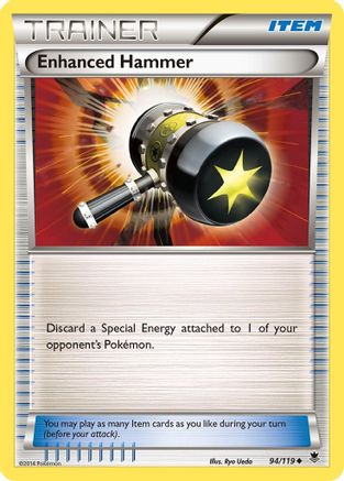 Enhanced Hammer - Reverse Holofoil XY Phantom Forces - Uncommon