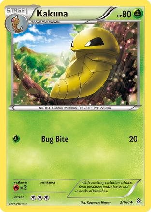 Kakuna XY Primal Clash - Uncommon