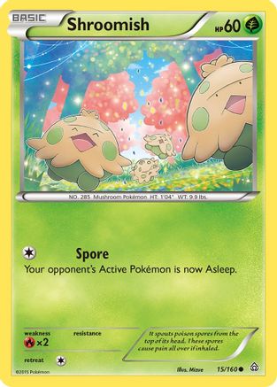 Shroomish 015 XY Primal Clash - Common