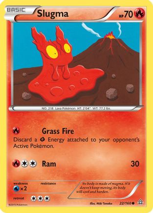 Slugma 022/160 XY Primal Clash - Common