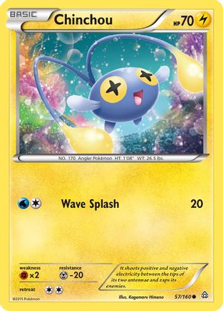 Chinchou XY Primal Clash - Common