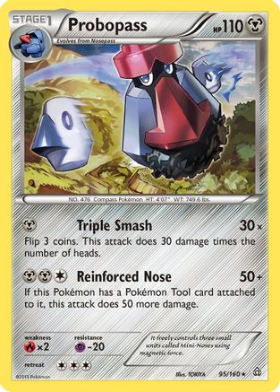 Probopass XY Primal Clash - Rare