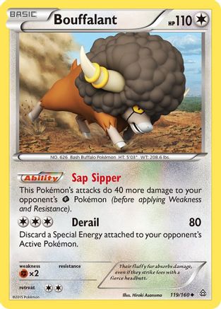 Bouffalant XY Primal Clash - Uncommon