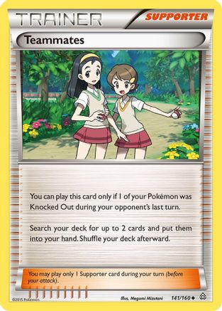 Teammates 141 XY Primal Clash - Uncommon
