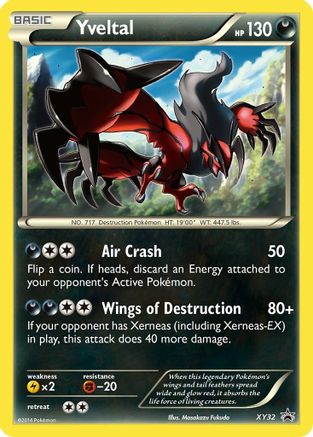 Yveltal - XY32 - Holofoil XY Promos - Promo