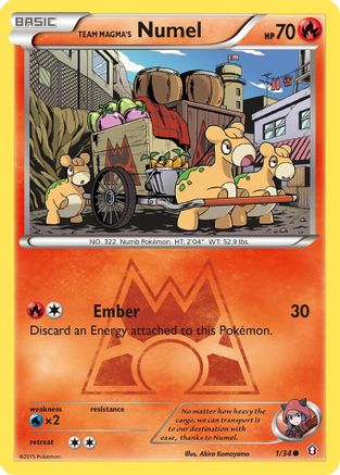 Team Magma's Numel 001 Double Crisis - Common