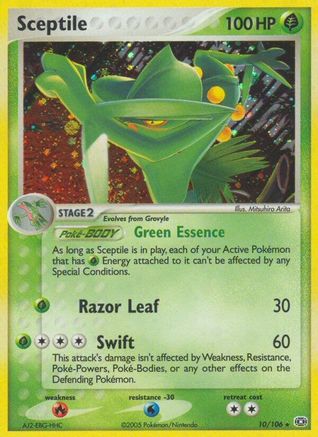Sceptile - Holofoil Emerald - Holo Rare