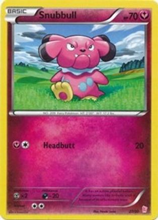 Snubbull (#11) XY Trainer Kit Sylveon & Noivern - Common