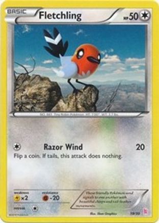 Fletchling (#19) XY Trainer Kit Sylveon & Noivern - Common