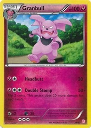 Granbull (#29) XY Trainer Kit Sylveon & Noivern - Common