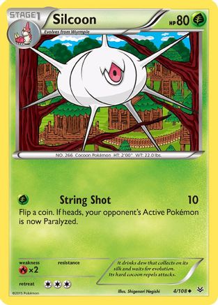 Silcoon 004 XY Roaring Skies - Uncommon
